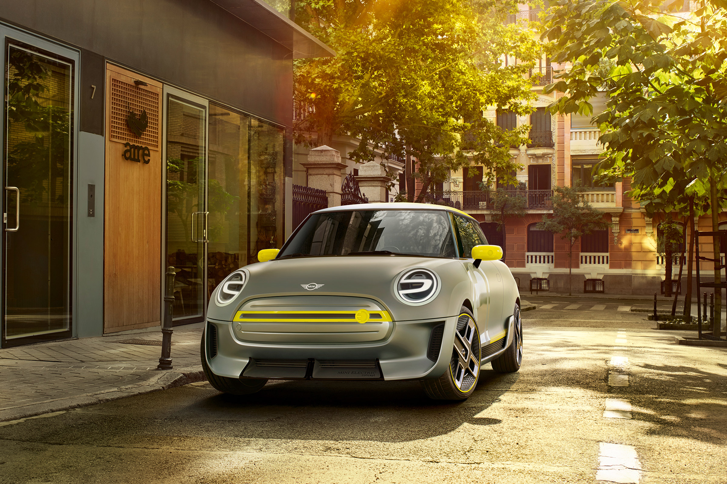Mini EV concept - front static