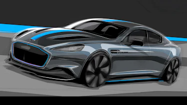 Aston Martin RapidE - front
