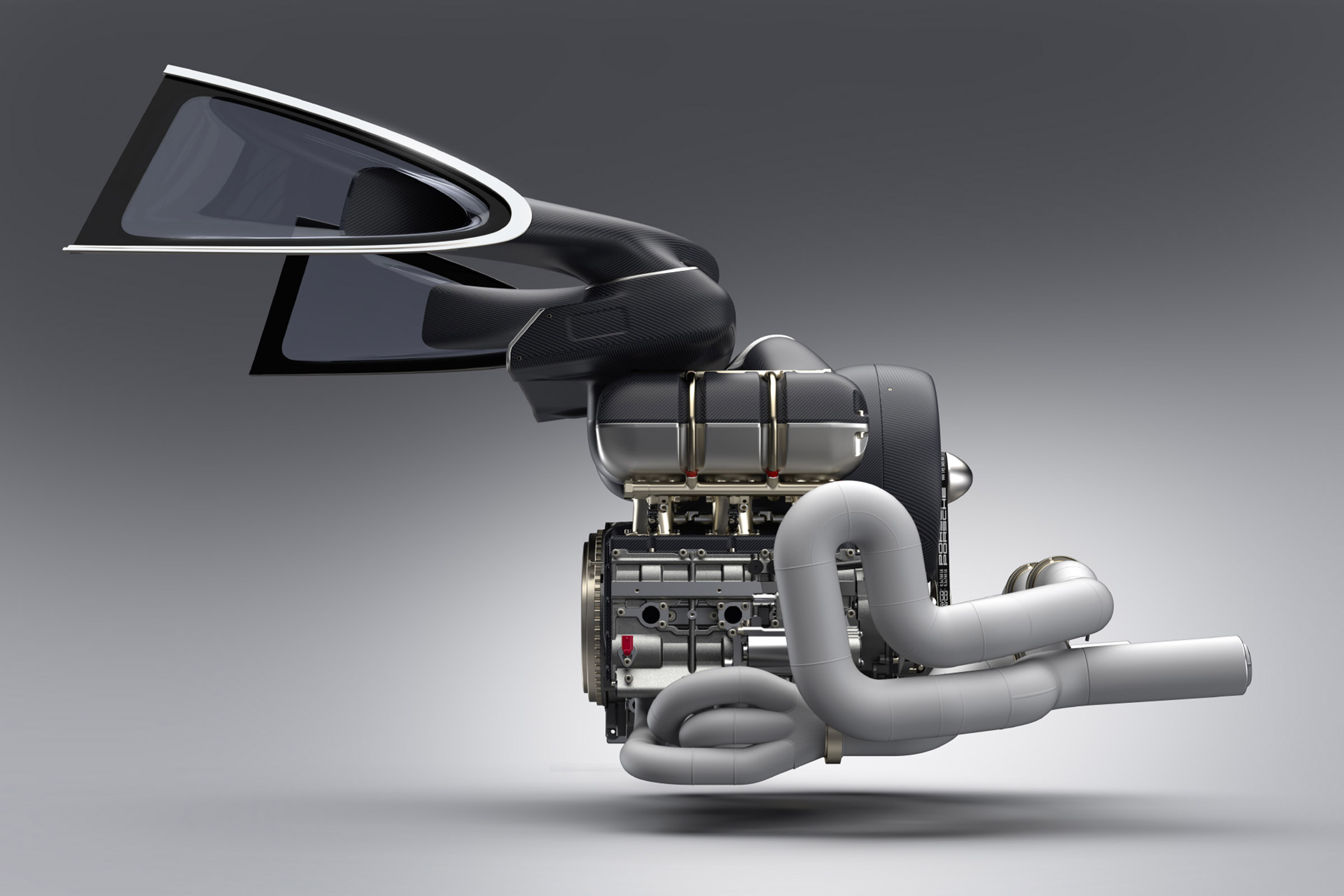 Singer - Williams collab - engine shot2
