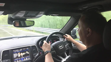Jeep Grand Cherokee Trackhawk - interior driving