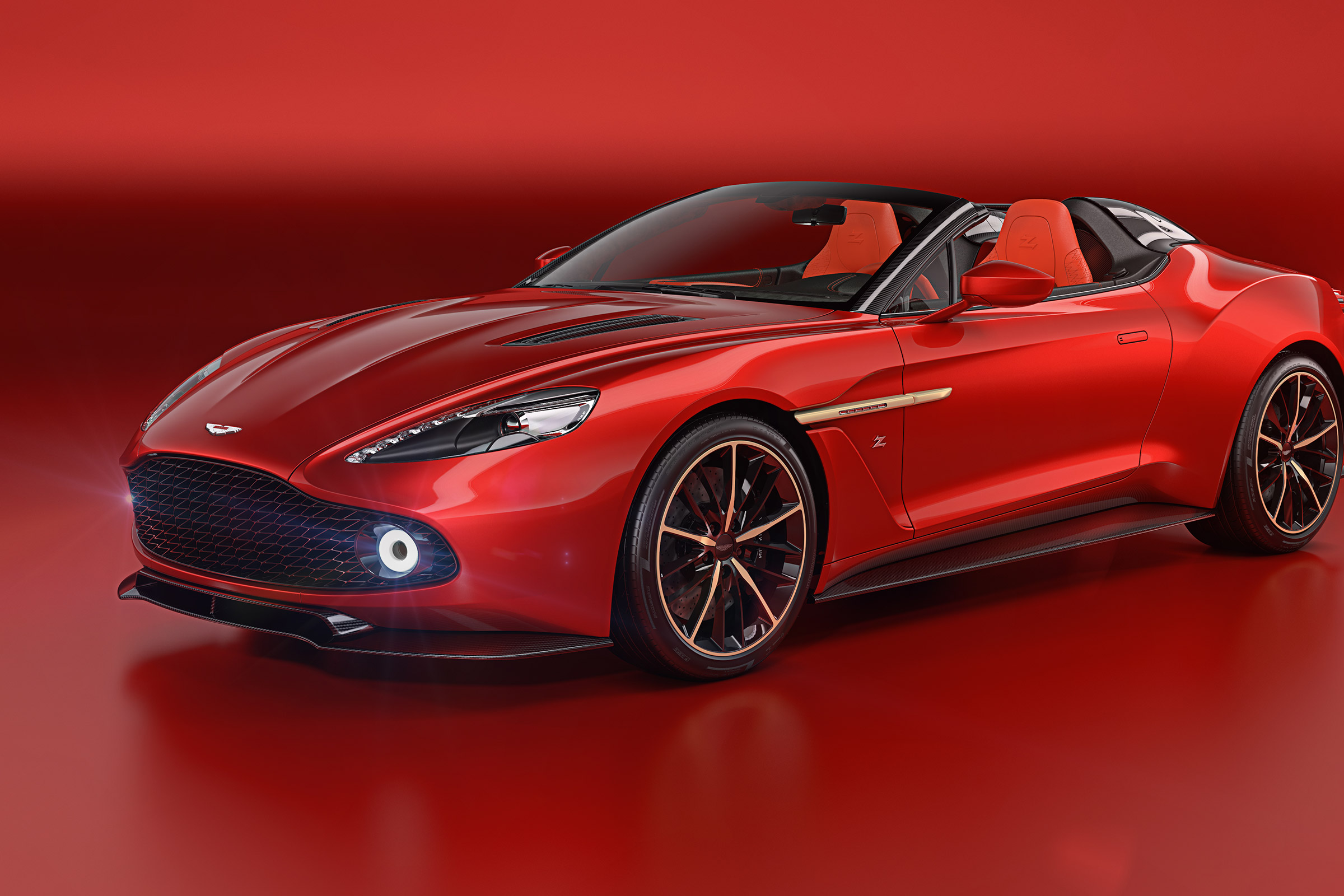 Aston Martin Zagato Speedster - front three quarter