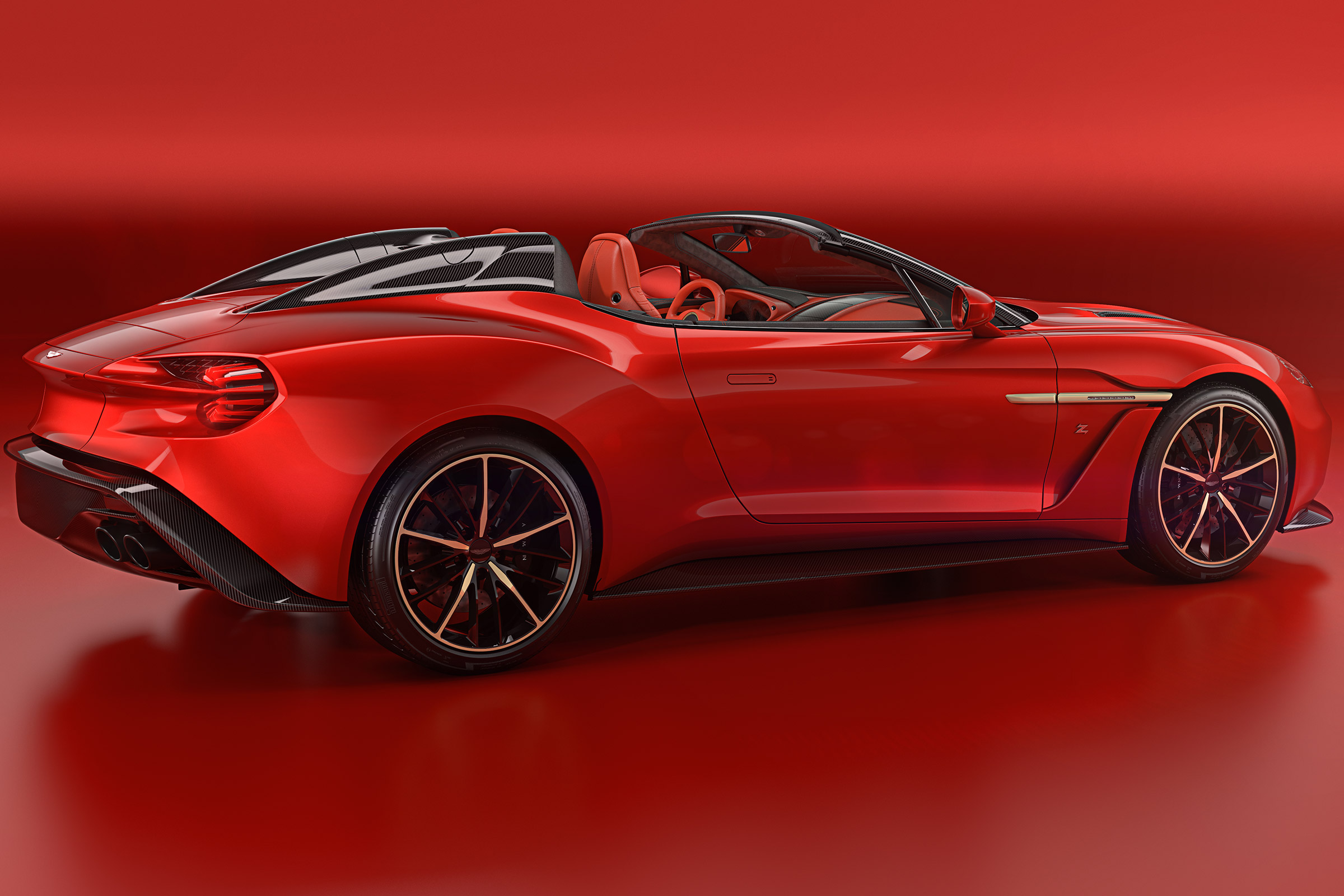 Aston Martin Zagato Speedster - rear three quarter