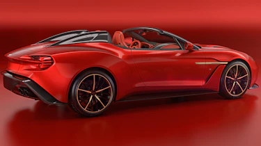 Aston Martin Zagato Speedster - rear three quarter