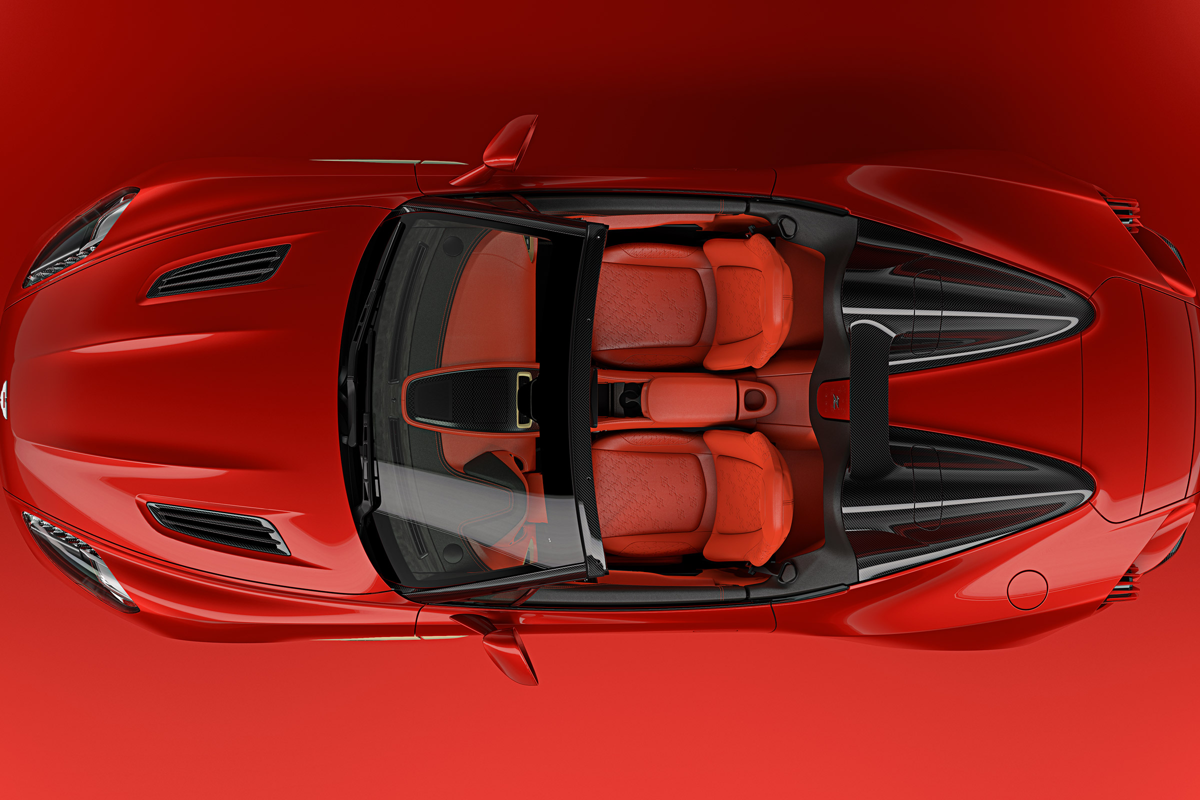 Aston Martin Zagato Speedster - above