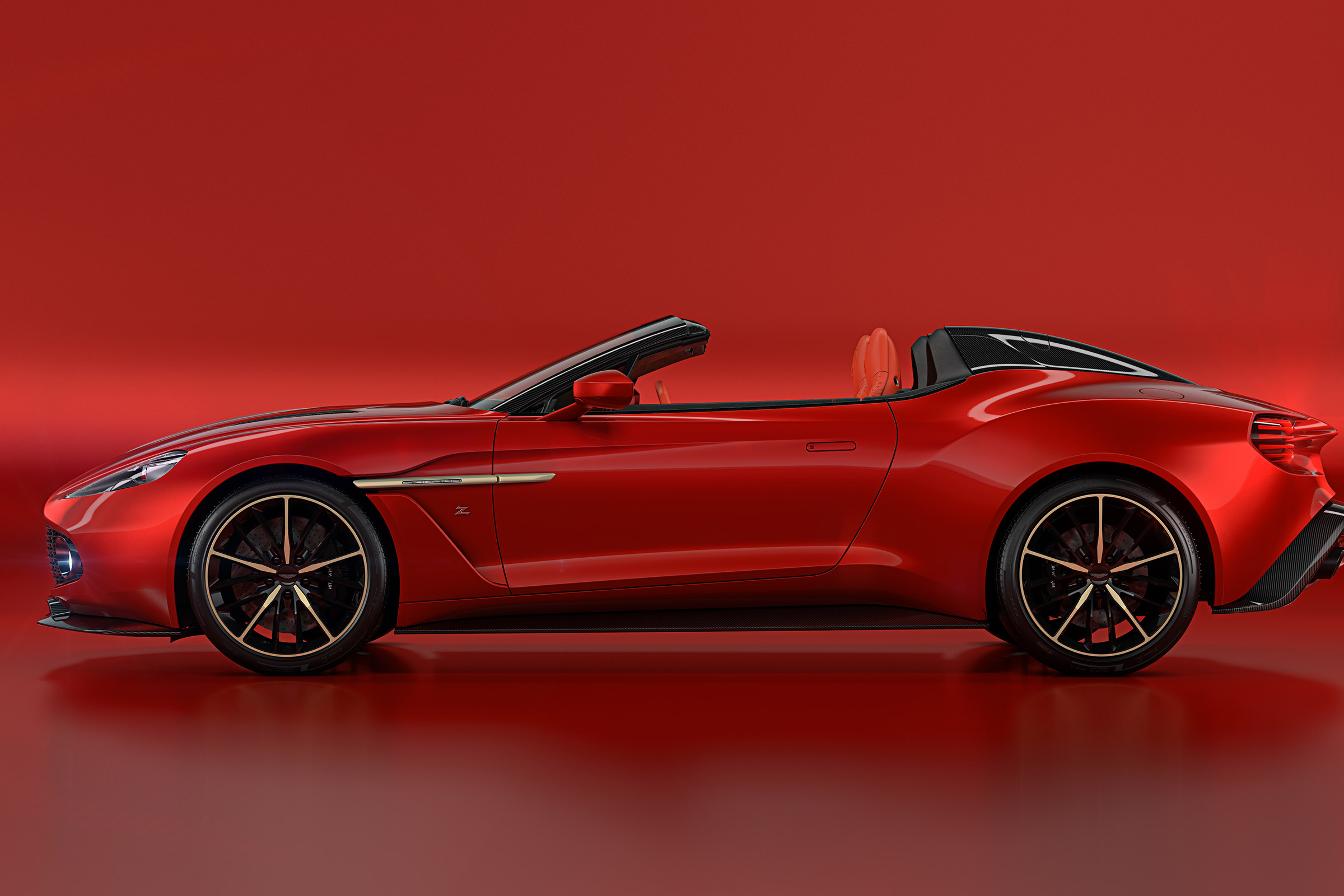 Aston Martin Zagato Speedster - side profile