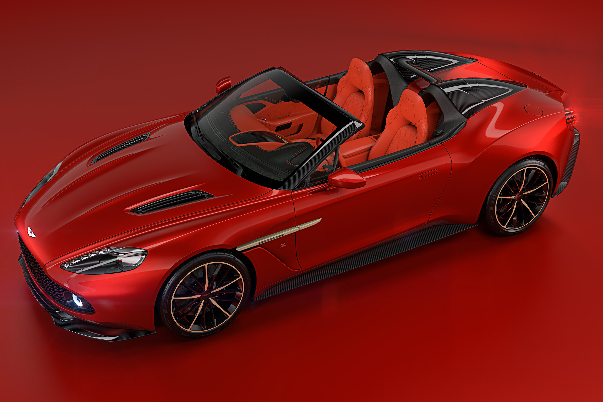 Aston Martin Zagato Speedster - above