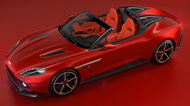 Aston Martin Zagato Speedster - above
