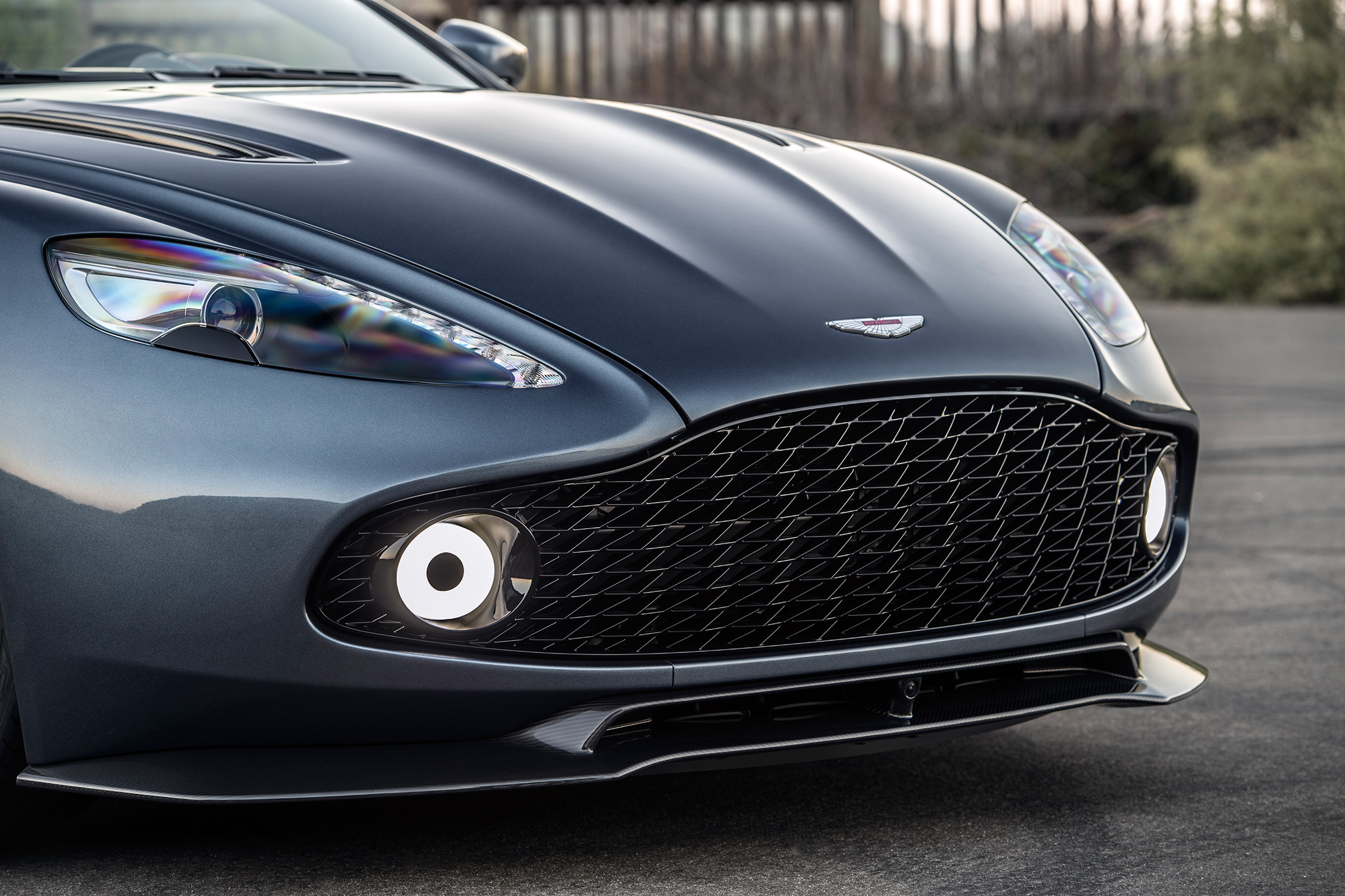 Aston Martin Zagato Volante - front grille