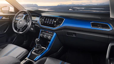VW T-Roc - Blue interior