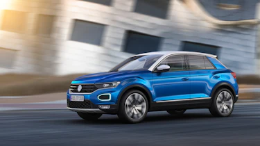 VW T-Roc - Blue front