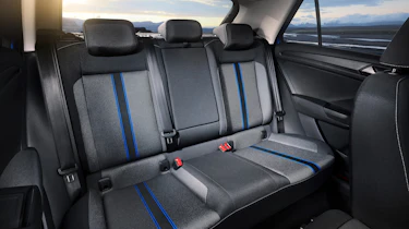 VW T-Roc - Blue interior rear 2