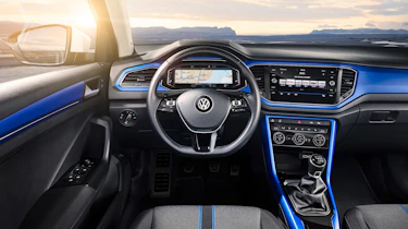 VW T-Roc - Blue interior 2
