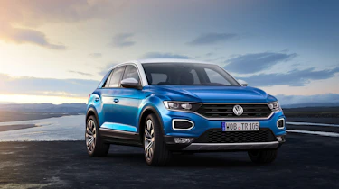 VW T-Roc - Blue front