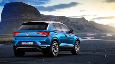 VW T-Roc - Blue rear quarter