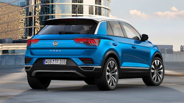 VW T-Roc - Blue rear quarter