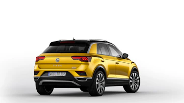 VW T-Roc - Yellow rear