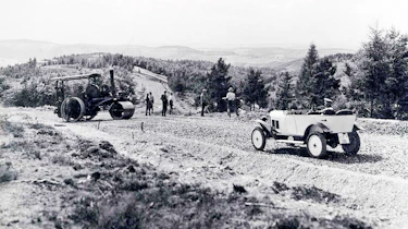 History of Nurburgring - b&w