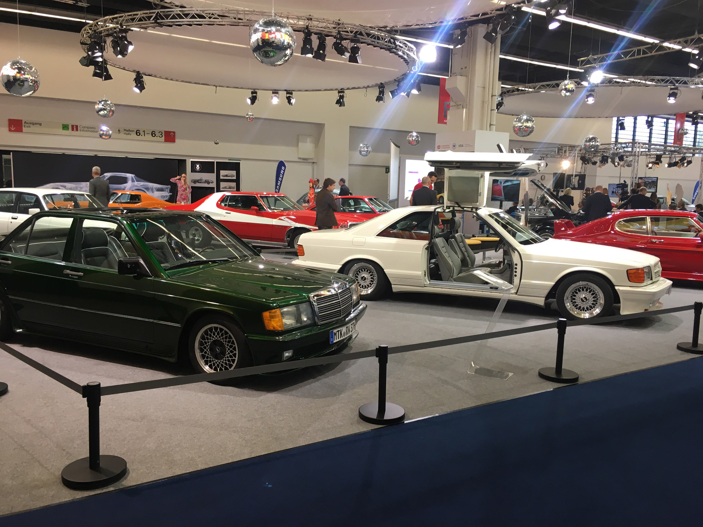 SGS Mercedes-Benz 190E St. Tropez and 500 SEC Gullwing - 2017 Frankfurt motor show