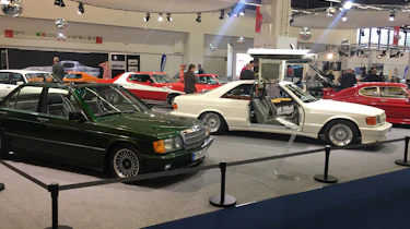 SGS Mercedes-Benz 190E St. Tropez and 500 SEC Gullwing - 2017 Frankfurt motor show