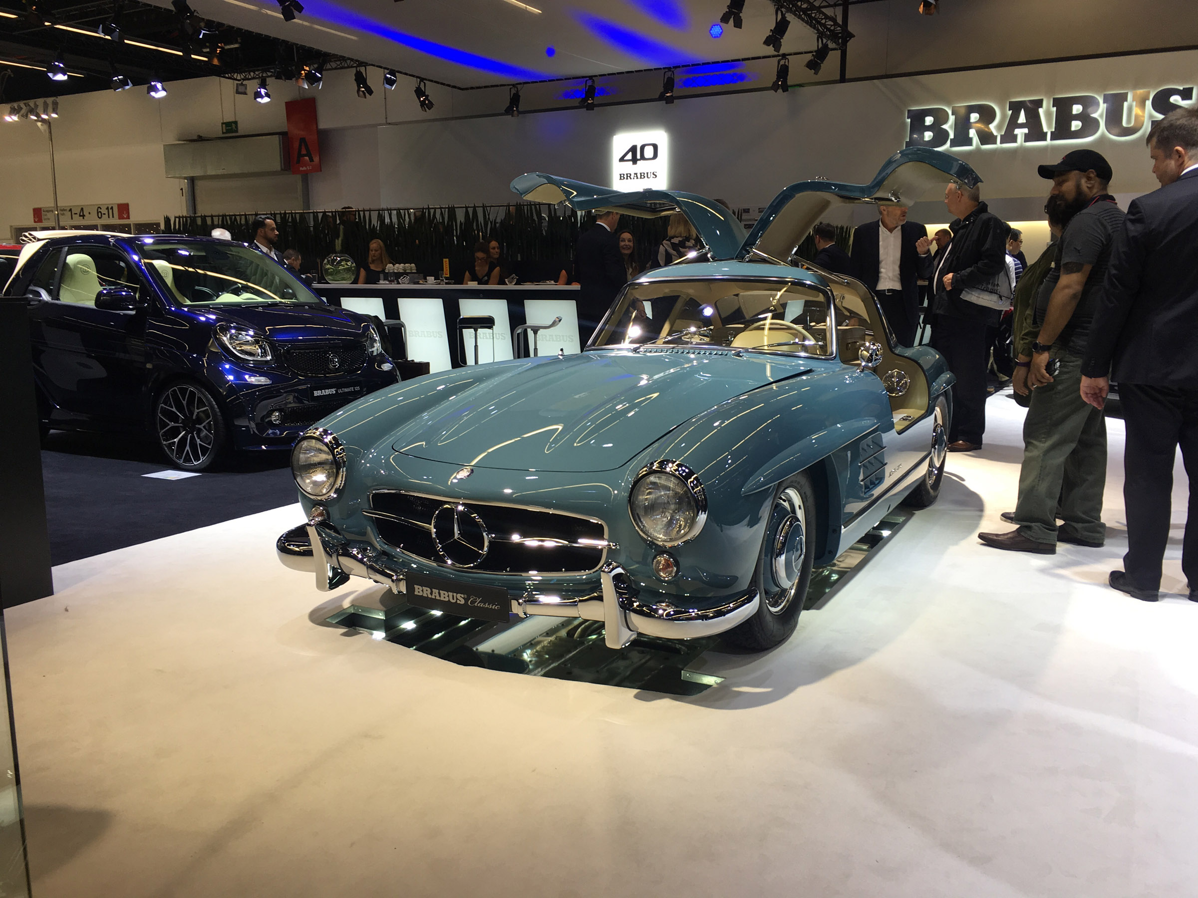 Mercedes-Benz 300SL restored by Brabus - 2017 Frankfurt motor show