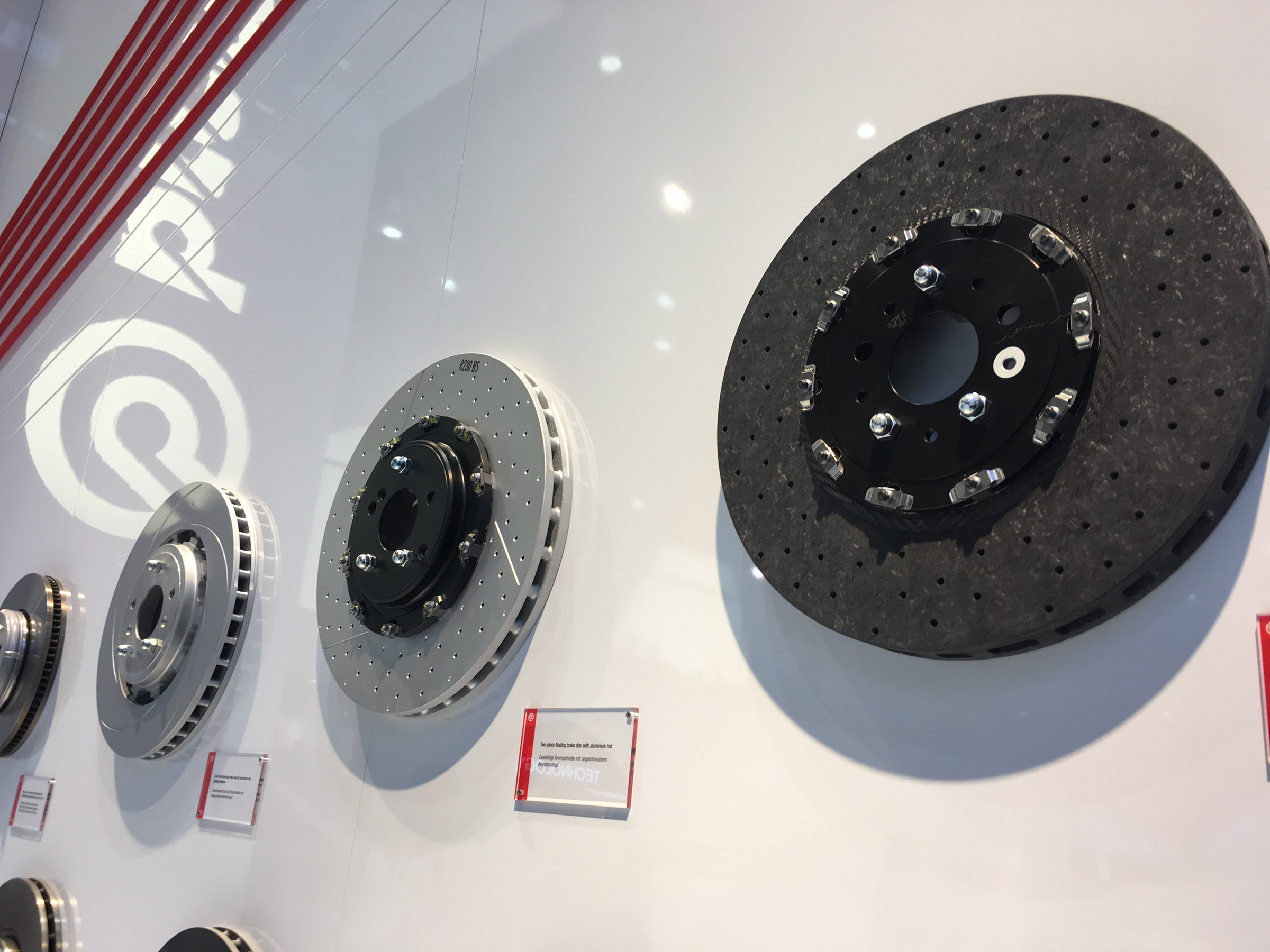 Brembo brake discs - 2017 Frankfurt motor show