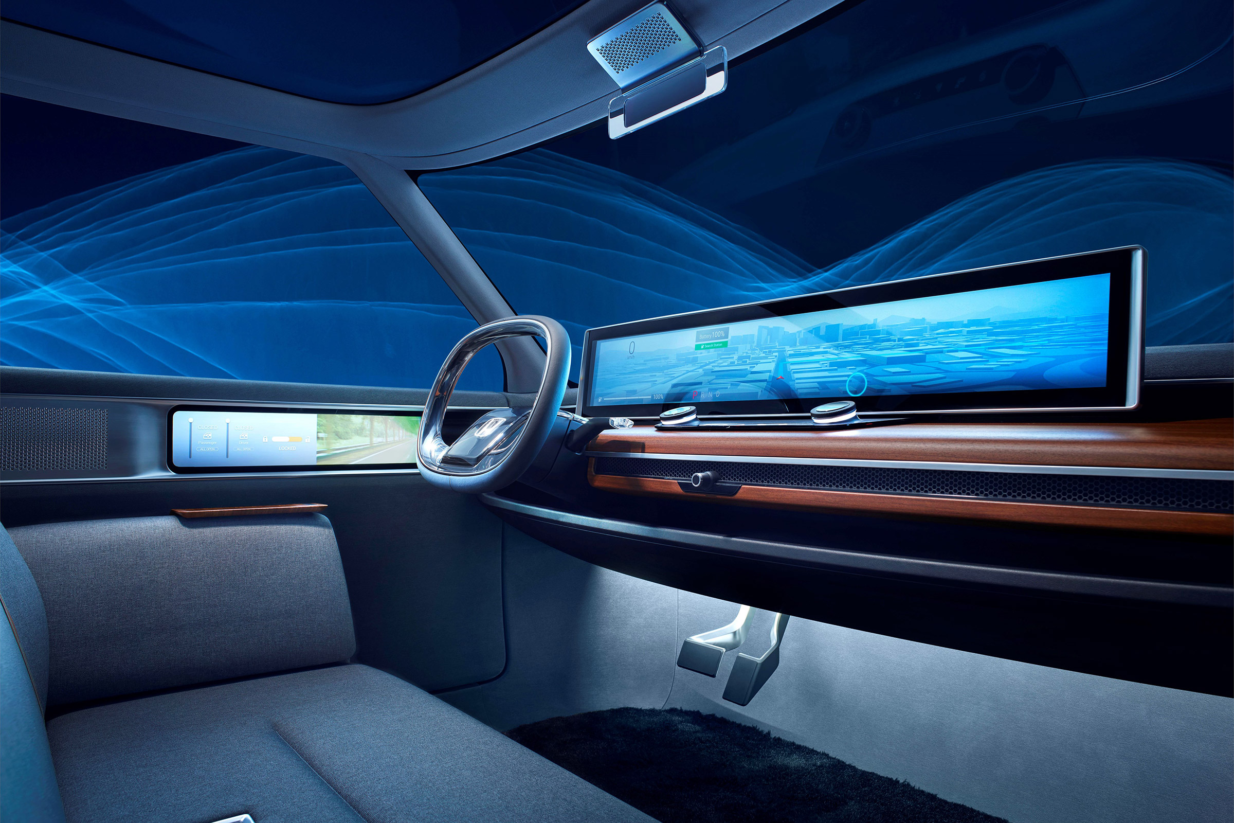 Honda Urban EV Concept - interior