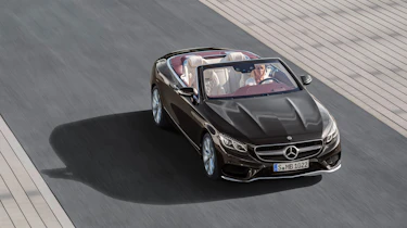 Mercedes S 560 cabriolet - topo