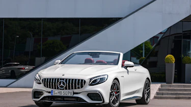 Mercedes S 63 Cab - front stat