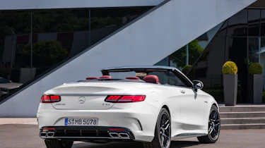 Mercedes S 63 Cab - rear stat