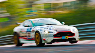 Nurburgring - airborne Aston Martin