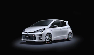 Toyota Vitz GR - front quarter