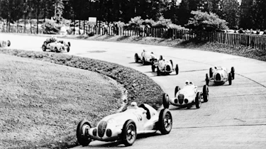 History of Nurburgring - b&w