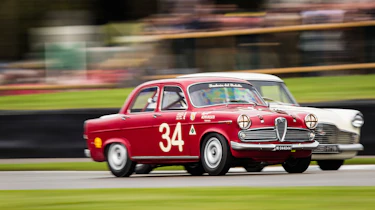 Goodwood revival 2017 - Meaden and an Alfa Romeo