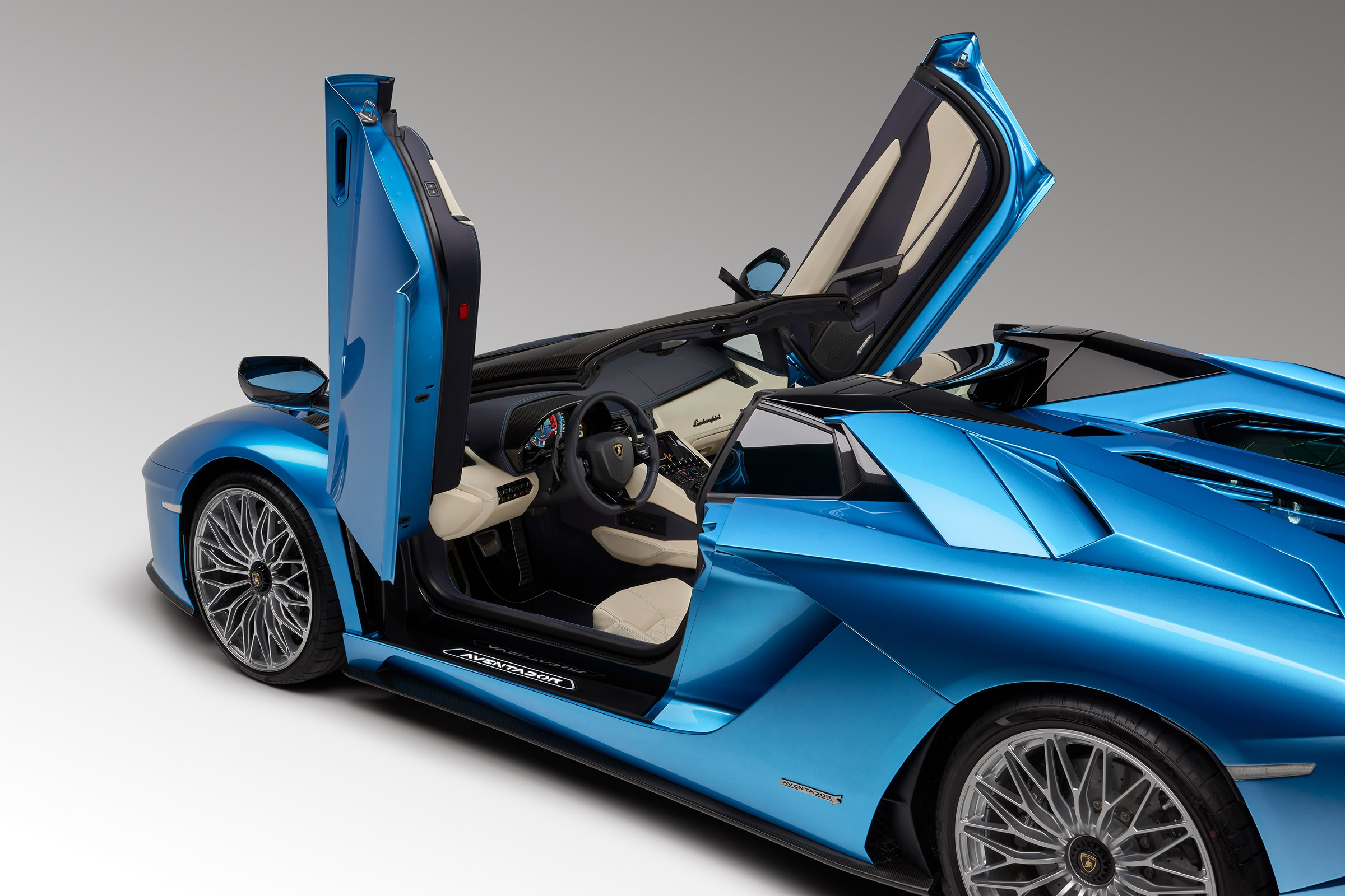 Lamborghini Aventador S Roadster - doors