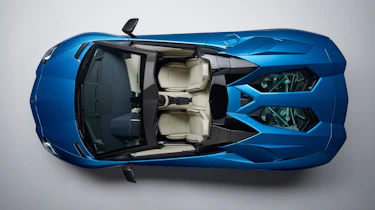 Lamborghini Aventador S Roadster - top