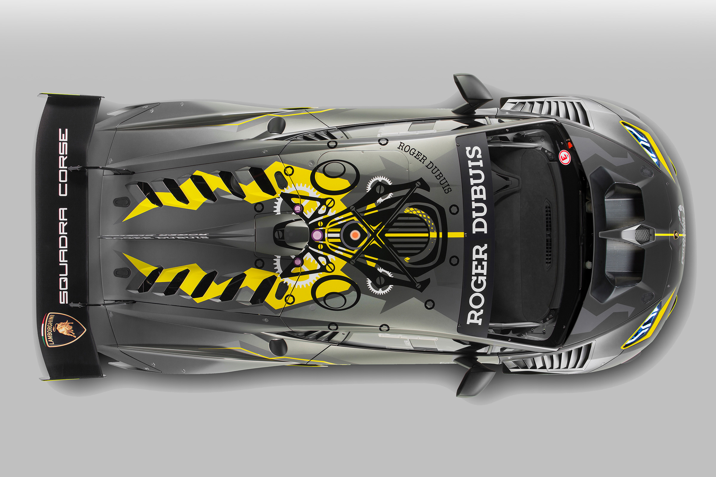 Lamborghini Huracan Super Trofeo EVO - top view