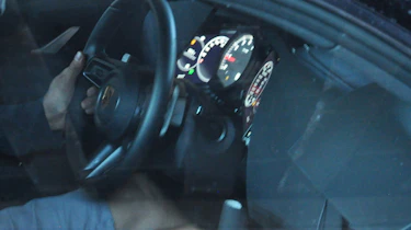 Porsche 911 spy - dash