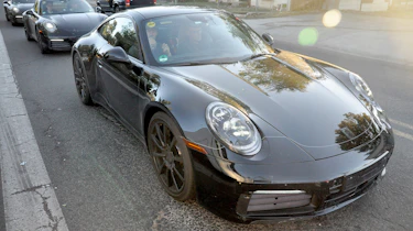 Porsche 911 spy - front
