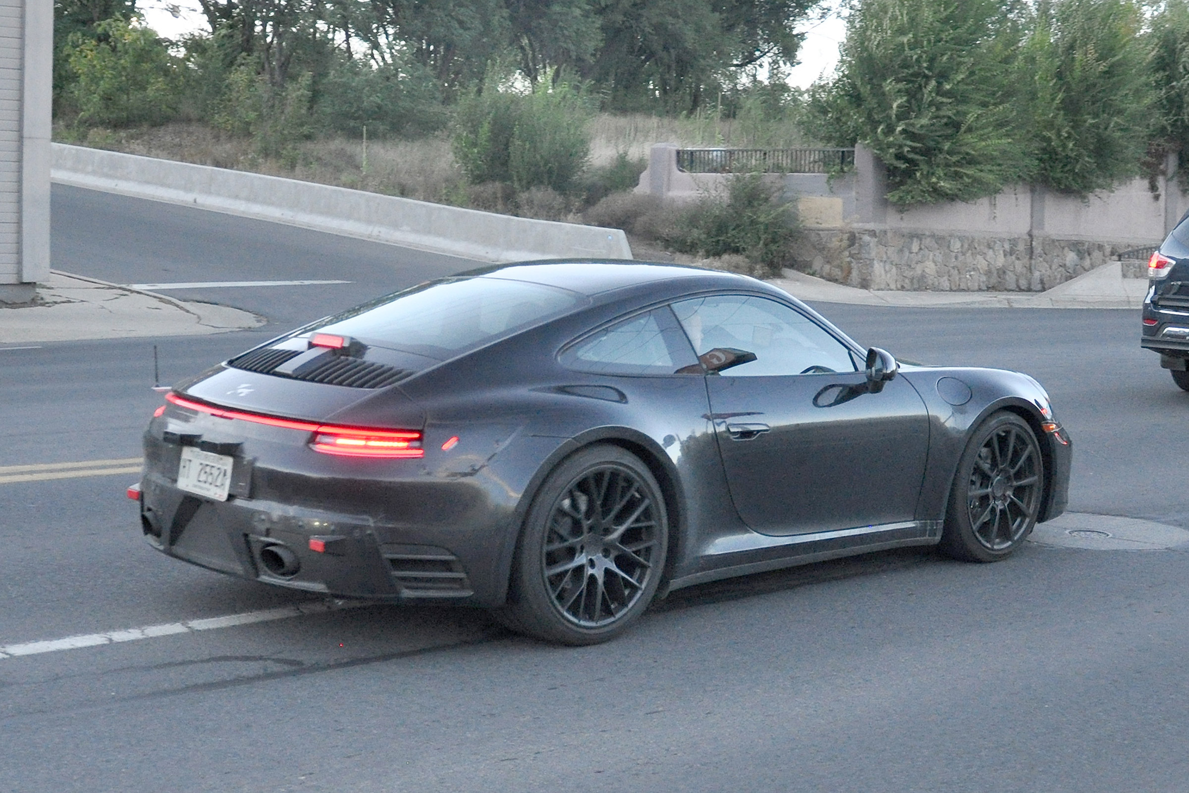 Porsche 911 spy - rear