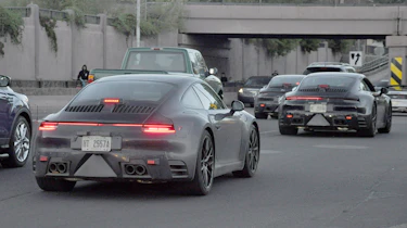 Porsche 911 spy - rear