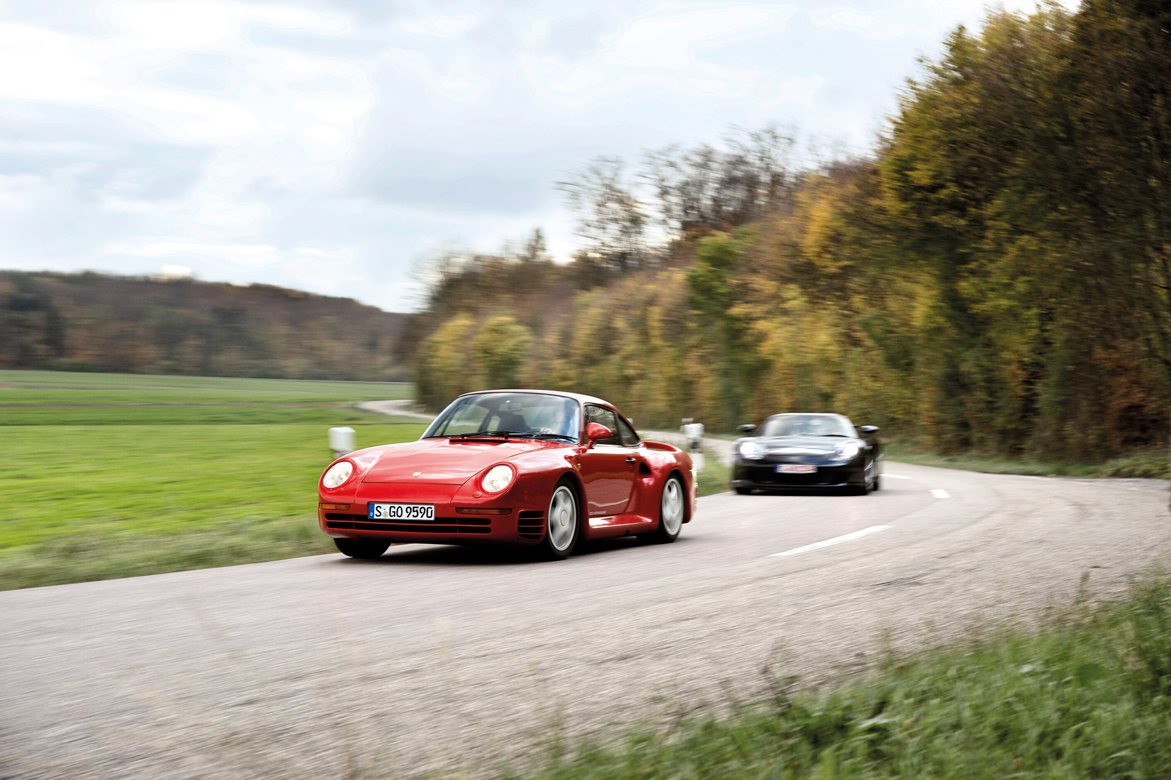 Porsche Carrera GT &amp; 959 - driving 2