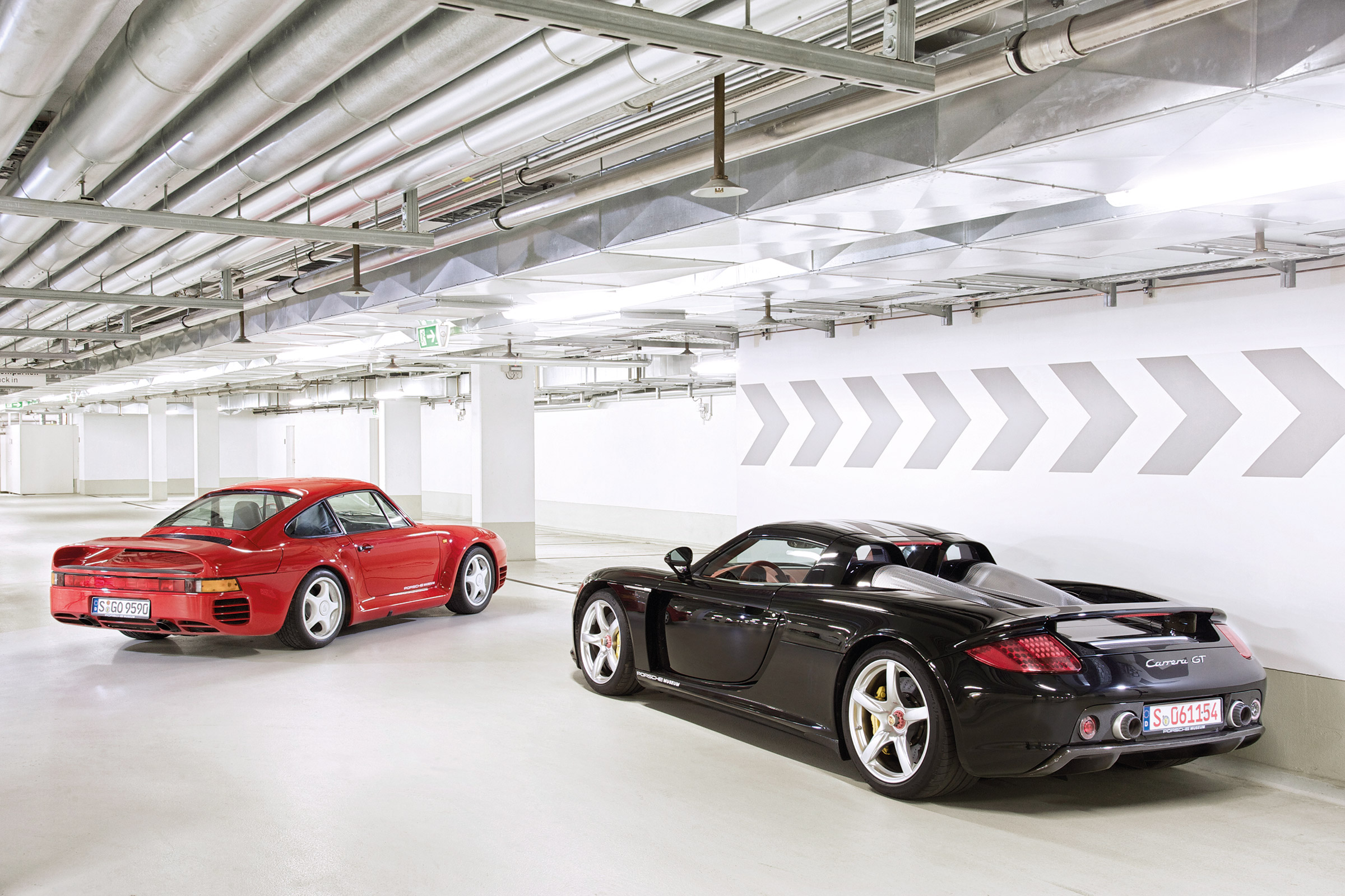 Porsche Carrera GT &amp; 959 - static