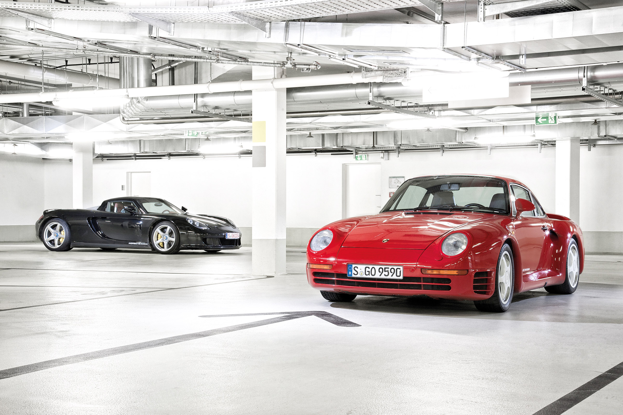Porsche Carrera GT &amp; 959 - static