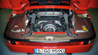 Porsche Carrera GT & 959 - engine