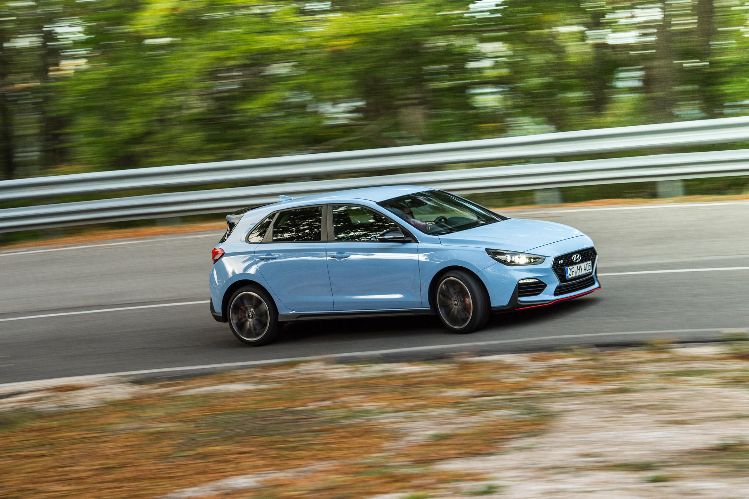 Hyundai i30 N  - driving