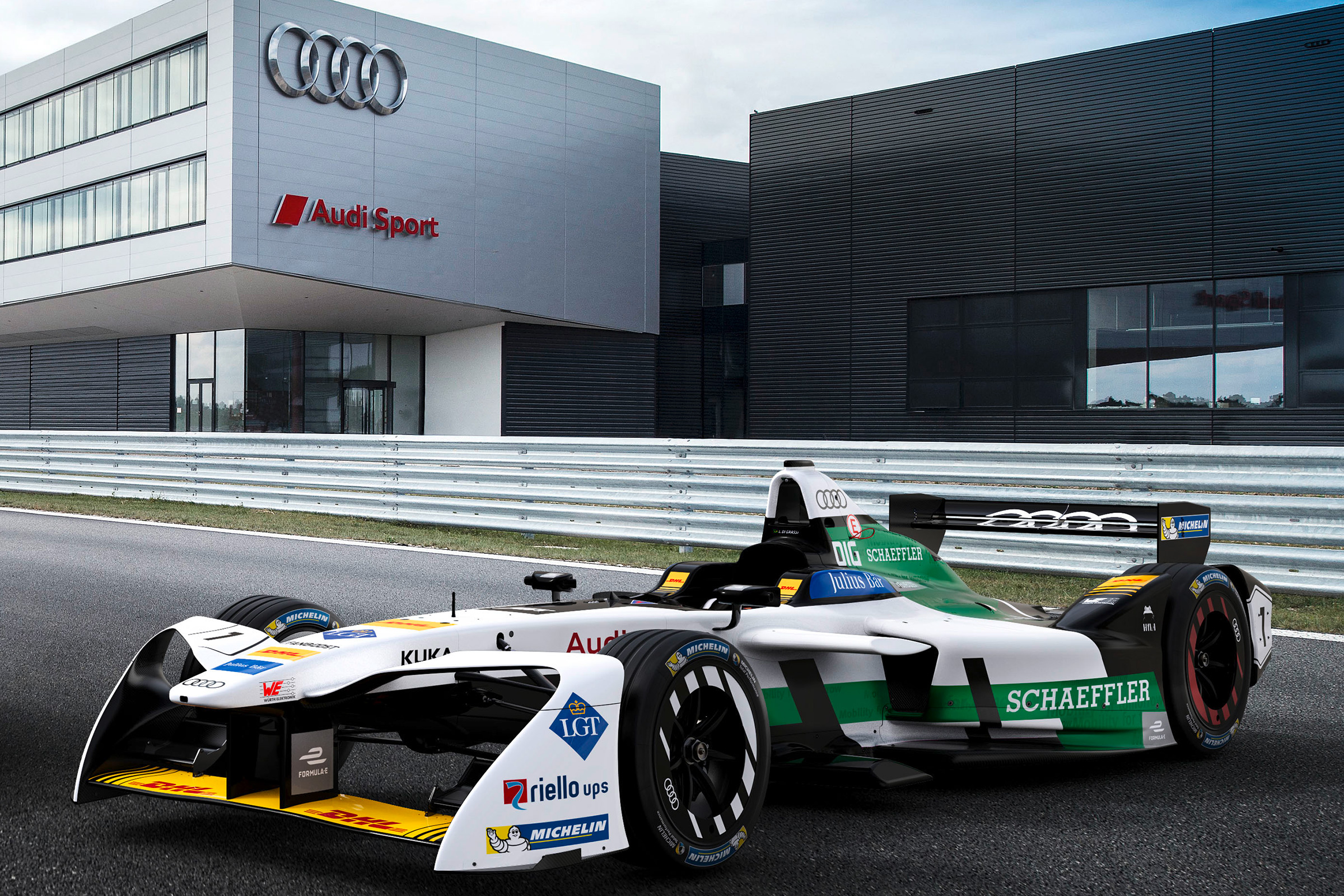 Audi e-tron FE04 - front quarter