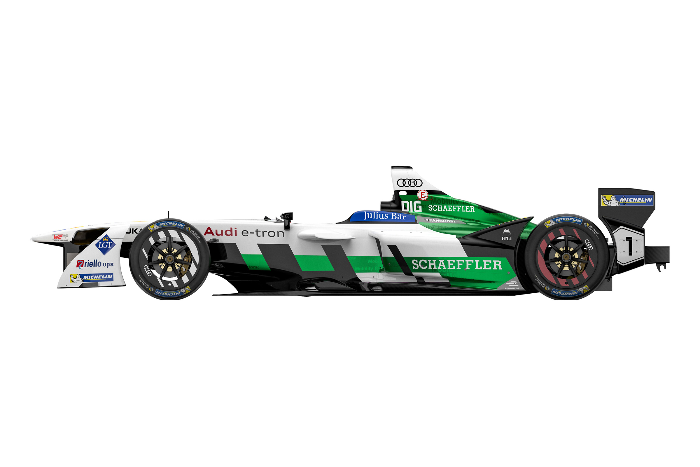 Audi e-tron FE04 - side
