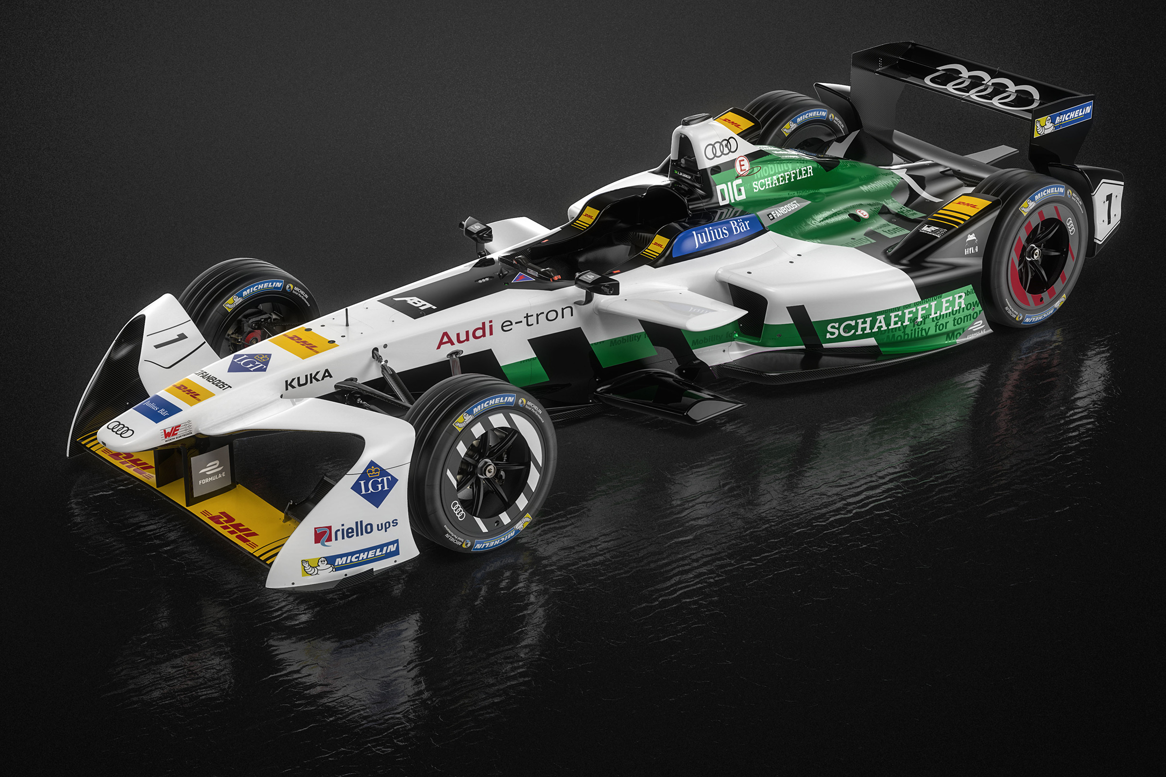 Audi e-tron FE04 - front quarter