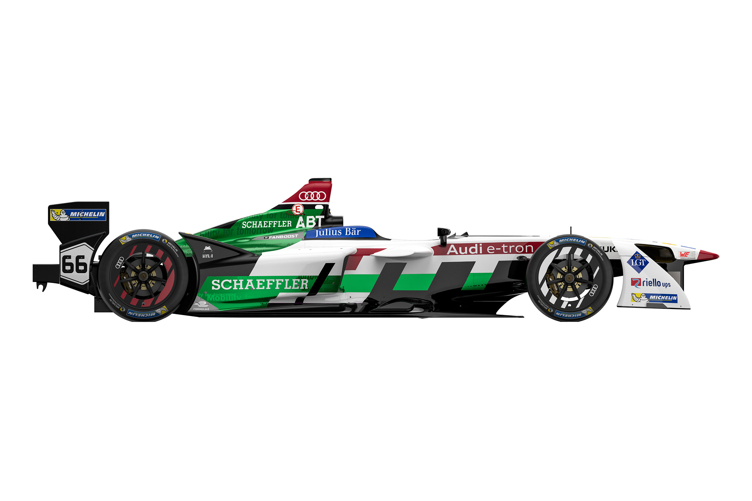 Audi e-tron FE04 - side 