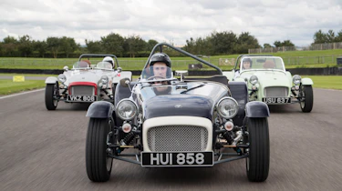 Caterham Seven SuperSprint on track
